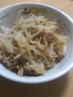 簡単!お安く!豚肉ともやしのポン酢炒め-レシピのメイン写真