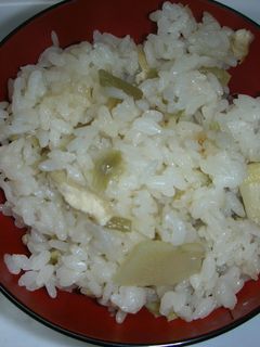 今が旬!蕗とたけのこの炊き込みご飯-レシピのメイン写真