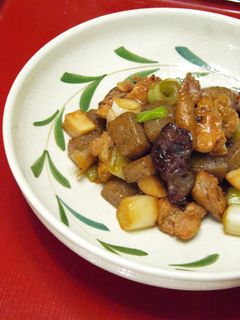 愛デア!バ・ラ・焼き鳥のコンニャク葱炒め-レシピのメイン写真