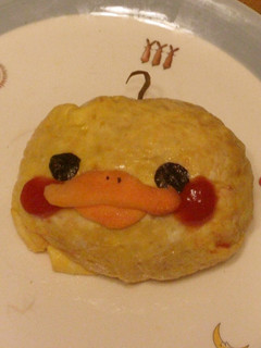 キャラ弁 オムライス かものはしかも-レシピのメイン写真