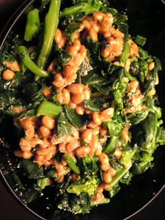 菜の花の納豆和え-レシピのメイン写真