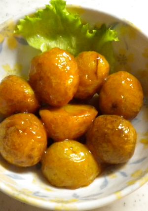 赤ちゃんいもの揚げ味噌煮-レシピのメイン写真