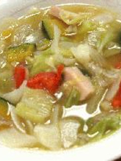 カラフル野菜スープ-レシピのメイン写真