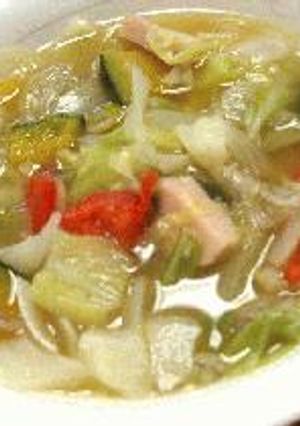 カラフル野菜スープ-レシピのメイン写真