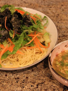 市販のラーメンでさっぱりつけ麺!-レシピのメイン写真
