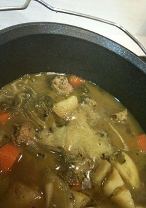 あら美味し♪ダッチで簡単ス－プカリ－♪-レシピのメイン写真