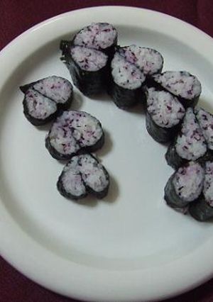 おもてなしにも♪ゆかりご飯で「藤寿司」-レシピのメイン写真
