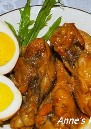 簡単！ヘルシー鶏手羽元と卵のさっぱり煮-レシピのメイン写真