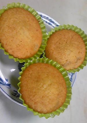 梅酒の梅入りマフィン-レシピのメイン写真
