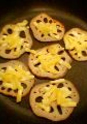 蓮根チーズ焼き-レシピのメイン写真