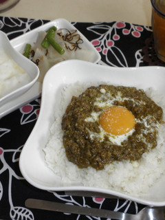 カフェ風☆絶品グリーンカレー-レシピのメイン写真
