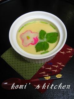 レンジdemo本格味の茶碗蒸し✿-レシピのメイン写真