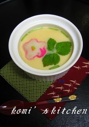 レンジdemo本格味の茶碗蒸し✿-レシピのメイン写真