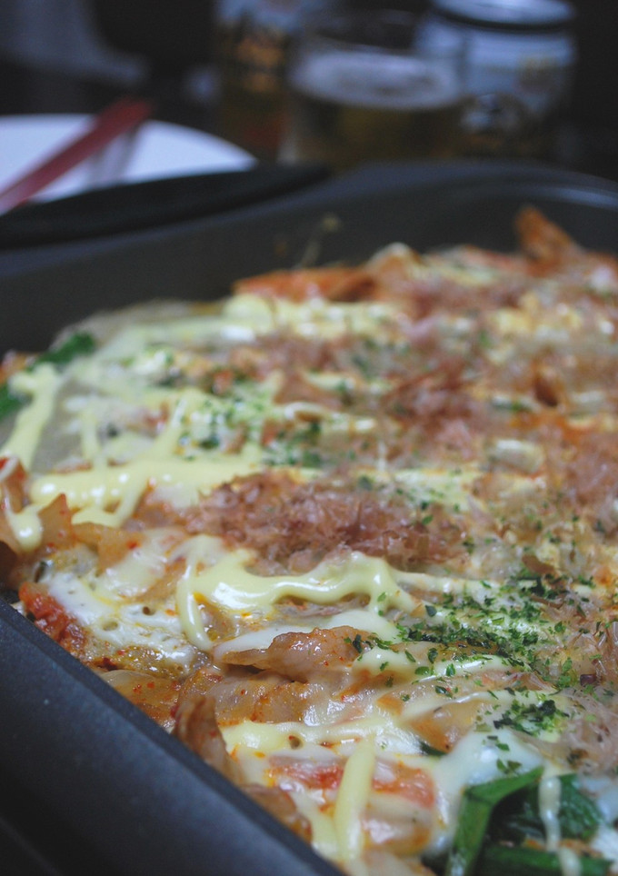 豚キムチのフワとろ焼き-レシピのメイン写真