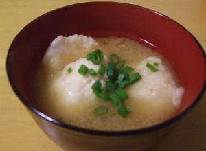 ふわっ♪とろっ♪大和芋のお味噌汁-レシピのメイン写真