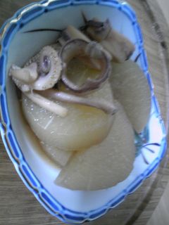 イカと大根の煮物(圧力鍋使用)-レシピのメイン写真