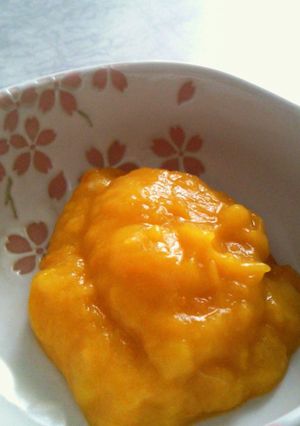 離乳食に☆かぼちゃバナナヨーグルト♪-レシピのメイン写真