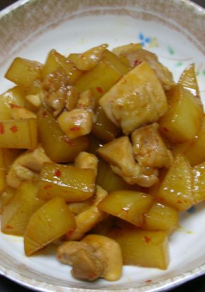 ピリ辛☆こってり☆鶏モモ肉と大根の煮物-レシピのメイン写真