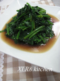 調理時間５分以内！青菜の中華炒め-レシピのメイン写真