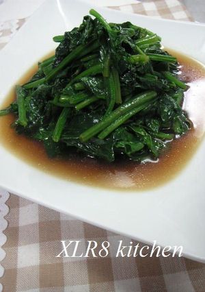 調理時間５分以内！青菜の中華炒め-レシピのメイン写真
