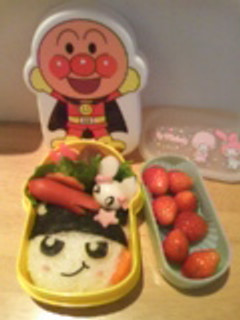 ☆くろまめっち☆キャラ弁-レシピのメイン写真