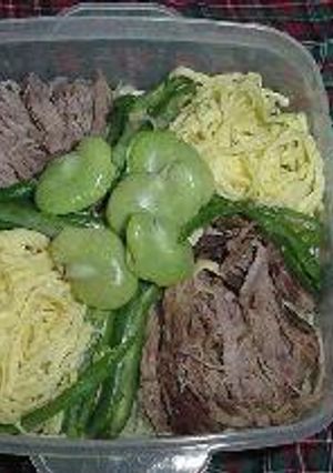今日のお弁当２００３／７／7～７／11-レシピのメイン写真