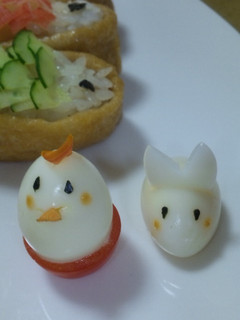 ☆ウズラの卵で可愛い動物☆-レシピのメイン写真