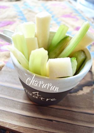 らっきょう酢捨てないで！野菜の酢漬け♬-レシピのメイン写真