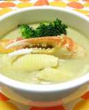 たけのことカニ爪のグリーンカレー