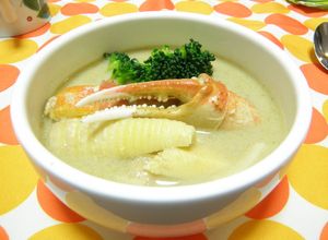 たけのことカニ爪のグリーンカレー-レシピのメイン写真