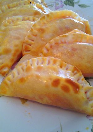 ★餃子の皮 de ハムチーズのピザパイ★-レシピのメイン写真