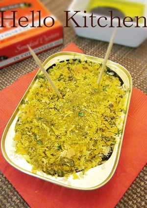 スモークオイスター缶カン丸ごとパン粉焼き-レシピのメイン写真