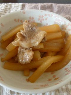 大根と豚肉の煮-レシピのメイン写真