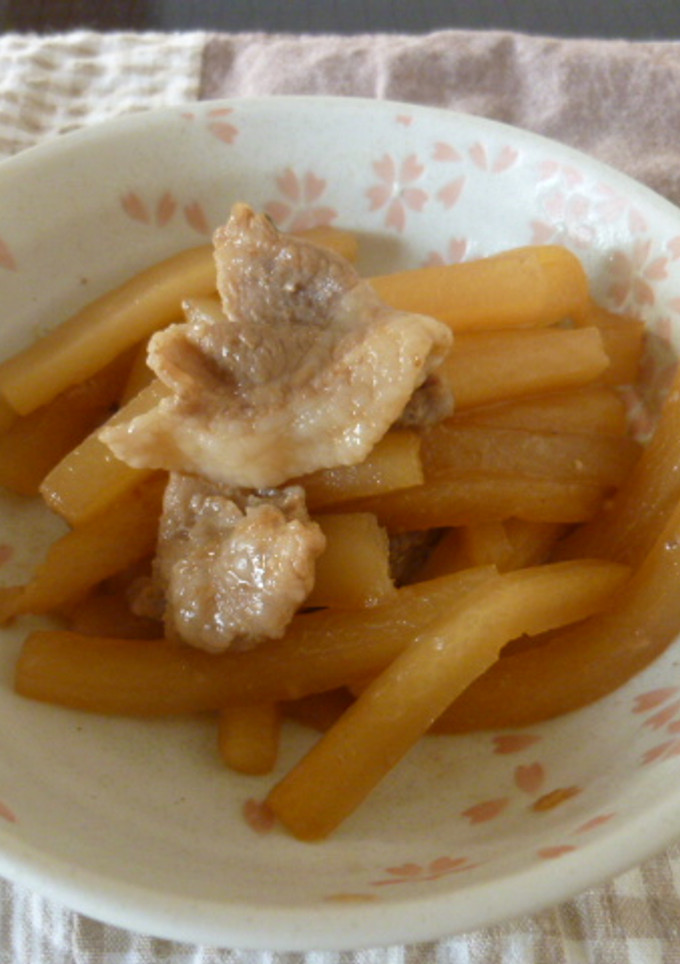 大根と豚肉の煮-レシピのメイン写真
