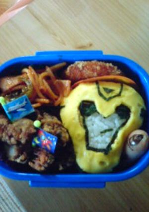 ★キャラ弁★バンブルビーおにぎり♪-レシピのメイン写真