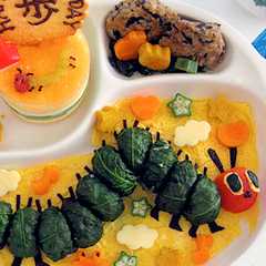 誕生日ご飯☆はらぺこあおむし膳☆その２-レシピのメイン写真