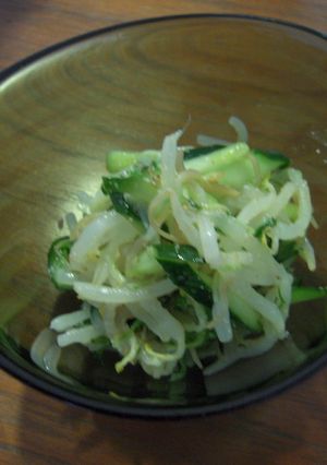 ごま油で美味しい★もやしとキュウリ-レシピのメイン写真