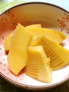 タケノコの普通の煮物-レシピのメイン写真