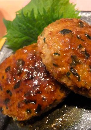 餃子風☆にらモヤシバーグ-レシピのメイン写真