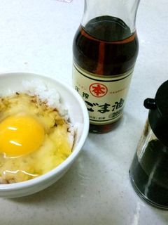 たまごご飯 with ごま油-レシピのメイン写真