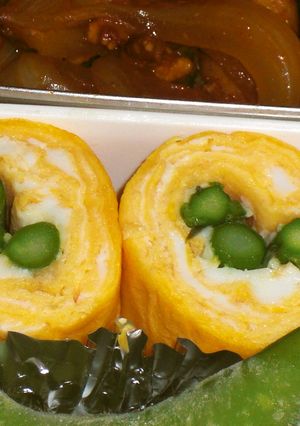 アスパラくるくる◎卵焼き◎-レシピのメイン写真