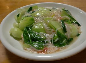 やさしい味☆青梗菜とカニカマ炒め-レシピのメイン写真