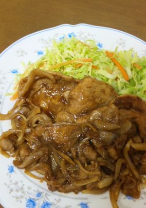 濃い味で冷めても美味い豚の生姜焼き-レシピのメイン写真