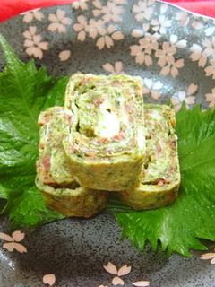 青のりと桜エビで✿体にうれし卵焼き-レシピのメイン写真