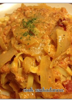 ちょ〜濃厚♪蟹のトマトクリームパスタ-レシピのメイン写真