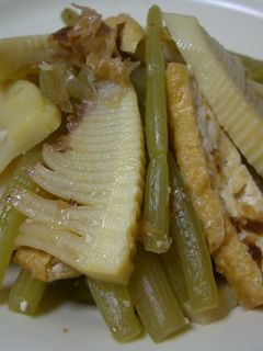 *春の味* たけのことふきの煮物-レシピのメイン写真