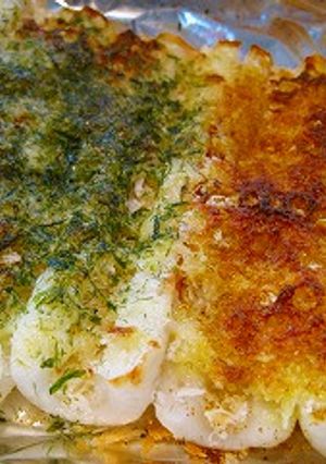 ちくわの磯辺焼き＆カレー粉焼き-レシピのメイン写真