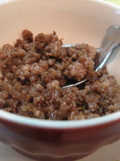 簡単♪シンプル味付けの甘辛肉そぼろ-レシピのメイン写真