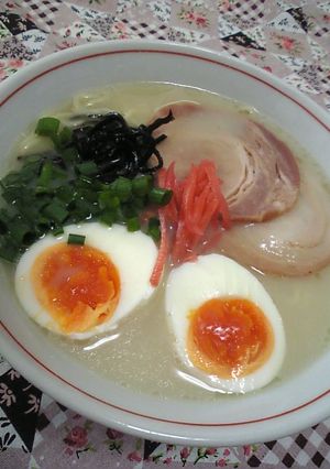 100円のとんこつラーメン♪-レシピのメイン写真