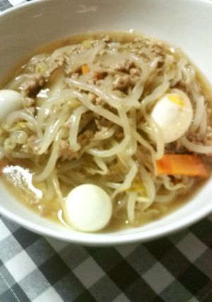 ☆★もやしと豚挽き肉のあんかけ丼★☆-レシピのメイン写真